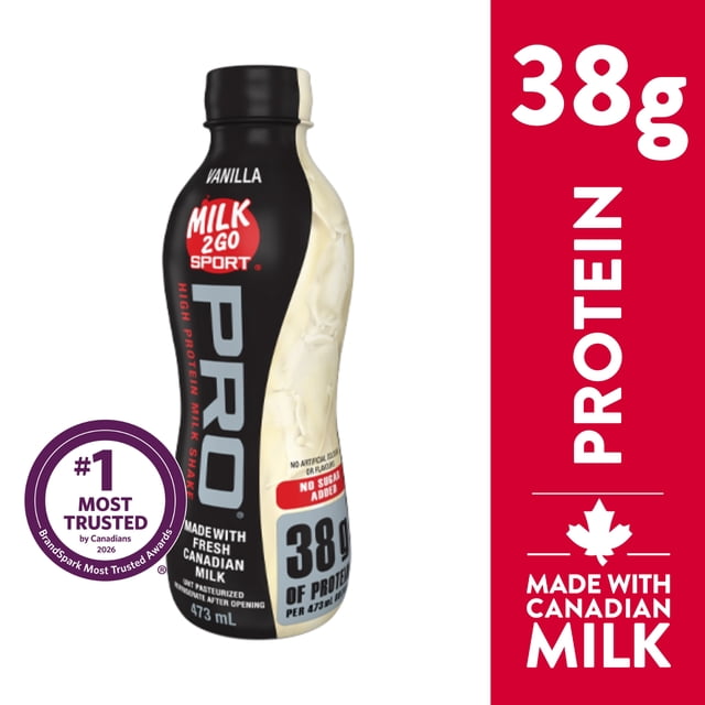 Lait Frappé Riche en Protéines au chocolat Lait's Go Sport Pro