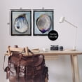 thumbnail image 4 of Stupell Industries Open Oyster Clam Shell Nautical & Beach Painting Black Floater Framed Canvas Art Print Wall Art, 17 x 21, Set of 2, 4 of 10