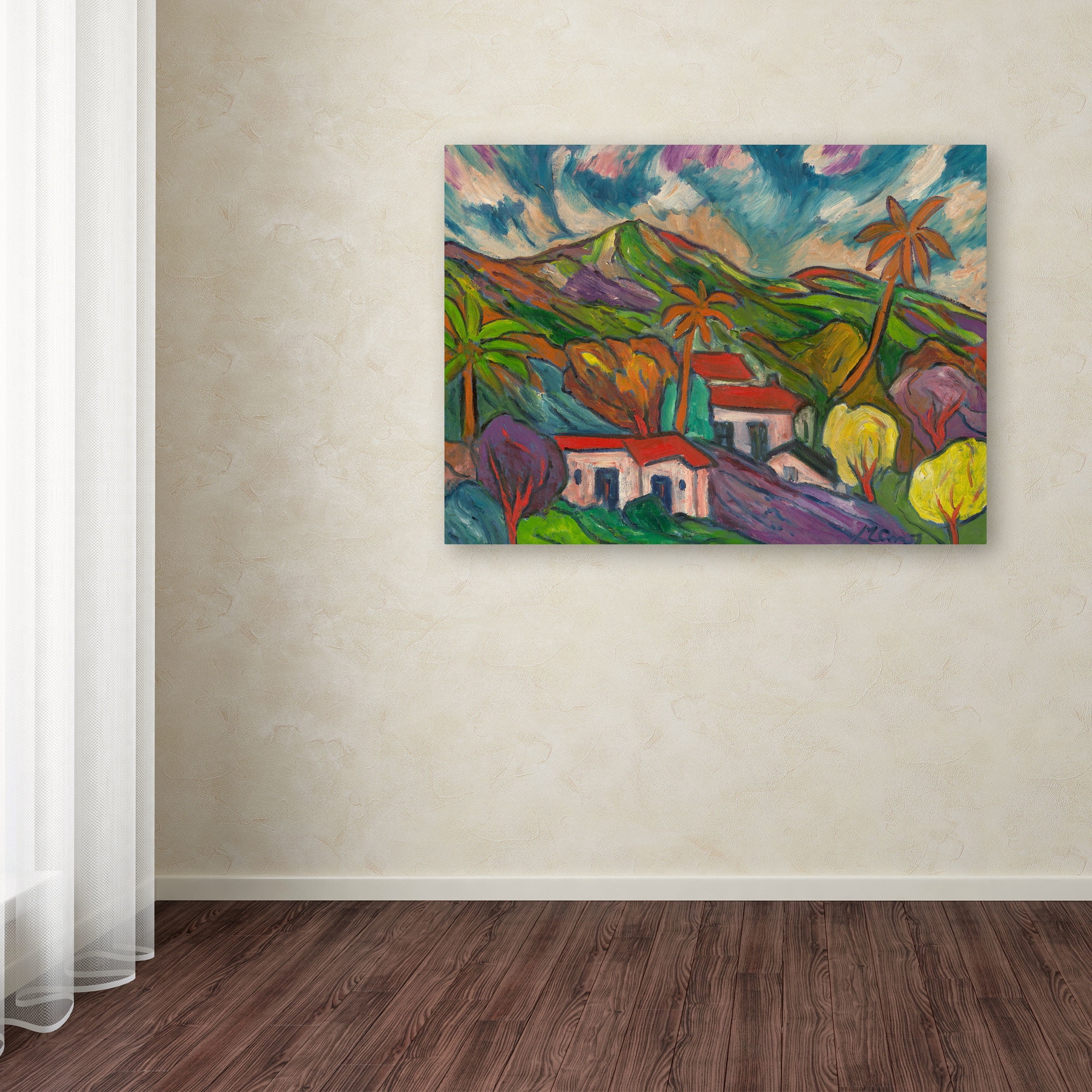 Trademark Fine Art "White a Sight" Canvas Art by Jennifer Lilya