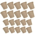 thumbnail image 1 of HOOWIFFY 40Pcs Round Paper Pulp Raising Cups for Flower and Vegetable Gardens, 1 of 6