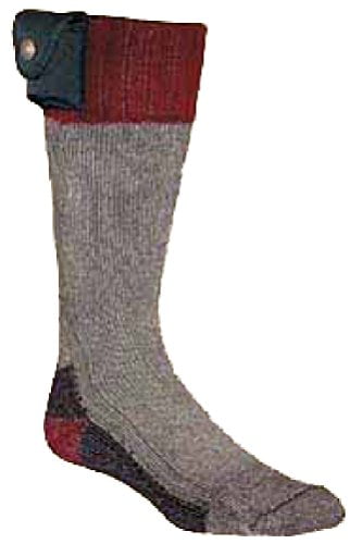 Nordic Gear Unisex Lectra Sox-Electric Battery Heated Socks Medium Maroon by Turtle Fur