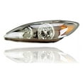 thumbnail image 4 of Headlight - DEPO Compatible/Replacement for '05-06 Toyota Camry Base/LE/XLE (Japan Built) - Chrome Bezel - Pair, Left Driver + Right Passenger Set - 8113033540, 8117033530 - CAPA, 4 of 4