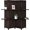 Brown, variant on 4 Panels Room Dividers with 2 Removable Storage Shelves Folding Portable Partition Screen with Hand-Woven Rattan Design Wood Frame Fiber Privacy Screen with Shelves for Home and Office