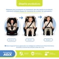 thumbnail image 3 of Autoasiento Evolutivo Agix Beige Con Negro De Recién Nacido Hasta 25 kg, Reclinable, Arnés de 5 Puntos, Acolchado, Funda Lavable, Instalación Reversa y Frontal, Certificación ECE R44/04, Bb Joy, 3 of 9