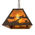 thumbnail image 7 of Meyda 231978 33 in. Long Bear at Lake Oblong Ceiling Pendant Fixtures, 7 of 7