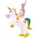 thumbnail image 1 of Disfraz inflable de unicornio (adulto, 150 - 190 cm), ropa bonita, disfraz de fiesta JM, 1 of 5