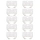 thumbnail image 1 of EeaseMX 10 piezas de cajón de plástico Rarguado Tobogán Muebles Partes de muebles para gabinetes (blanco), 1 of 7