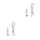 thumbnail image 1 of Advancent Pala para excavar, rebanadora de frutas, utensilio de cocina, a prueba de herrumbre, fácilmente agarrado, separador de pulpa Rosa 2piezas, 1 of 6