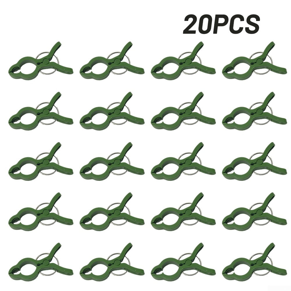 Details about   20X REUSABLE PLANT CLIPS PATIO SUPPORT FIXING CLIPS SPRING GARDENING 2021 