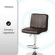 thumbnail image 5 of SET DE 2 BANCOS PARA BARRA HOMEASY con respaldo cuadrado COLOR café, 5 of 6