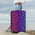 thumbnail image 7 of Fuzoiu Leopard Neon Rainbow Gradient Print Suitcase Cover,Washable Luggage Covers for Suitcase,Elastic Luggage Protector Cover,Scratch Resistant Travel Suitcase Covers-Large, 7 of 7