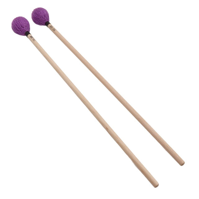 Mazos De Marimba Mazos De Dureza Media Cabeza De Hilo Mazos De Marimba Mazos De Marimba Con Mango De Arce Piezas De Marimba 1 Par De Mazos De Marimba Cabeza De Hilo Duro Medio Con
