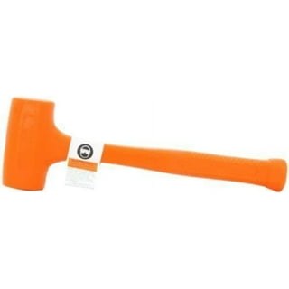 STANLEY 57-534 52oz Compo-Cast Standard Head Soft Face Hammer, Orange 