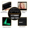 thumbnail image 3 of Biometric Facial Fingerprint Password Time Attendance Employee Sign-in Recorder 2.8-inch Screen DC12V USB ,Easy to Use, 3 of 6