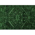 thumbnail image 1 of Ahgly Company Indoor Rectangle Abstract Emerald Green Contemporary Area Rugs, 7' x 9', 1 of 4