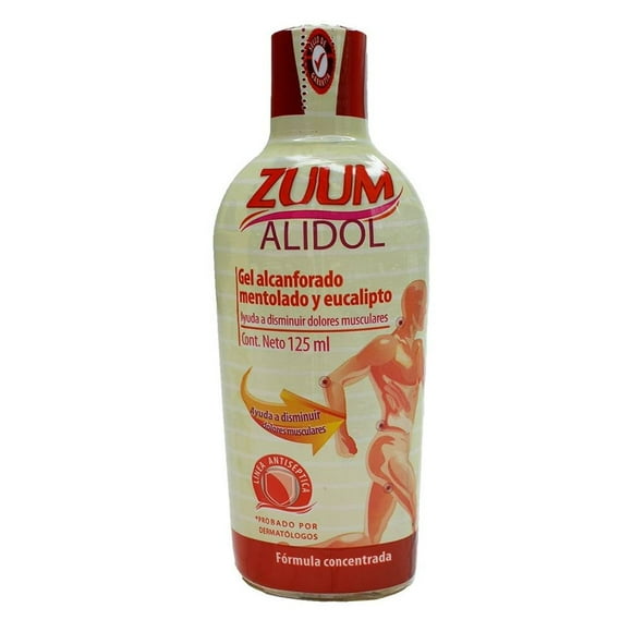 Gel alconforrado Zuum Alidol mentolado y eucalipto 125 ml