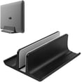thumbnail image 1 of El soporte vertical para computadora portátil puede ajustar la base de la computadora portátil de escritorio, ahorrar espacio y es para todas las tabletas., 1 of 7