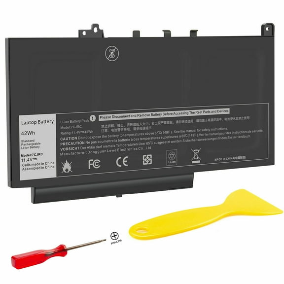 For Dell Latitude E7270 E7470 Series 21X15 021X1 7CJRC TX283 0TX283 Battery 42Wh