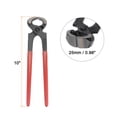 thumbnail image 2 of Uxcell End Cutting Pliers 10" Nail Nippers Puller Plier with Red Plastic Handle for DIY Crafts, 2 of 6