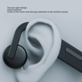 thumbnail image 3 of Auriculares De Conducción Ósea, Marco De Metal Con Memoria, Auriculares Inalámbricos De Oído Abierto, Tiempo De Reproducción 6H, Estéreo Para Correr Para Senderismo, 3 of 7