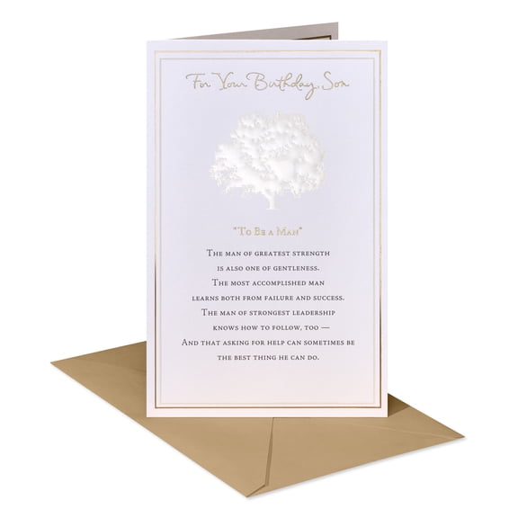 American Greetings Birthday Card for Son (Strength and Gentleness)