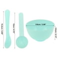 thumbnail image 4 of Unique Bargains 1 Set Lightweight Facial Mask Mixing Tool Kit 5.98" Length Blue, 4 of 5