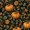 Color 3, variant on Halloween Fall Theme Peel and Stick Wallpaper 17.7in x 9.8ft Orange Pumpkins Floral Vines Black Contact Paper for Living Room Kitchen Cabinets Party Decor