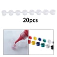 thumbnail image 6 of perfeclan 20x Empty Paint Pots Strips Acrylic Paint Containers Arts with Lid Empty Storage Paint Containers for School Supplies , 3ml 23cm, 6 of 9