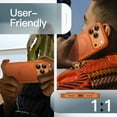 thumbnail image 6 of JETech Magnetic Case for iPhone New Pro Max 6.9-Inch Compatible with MagSafe, Translucent Matte Back Slim Minimalist Shockproof Phone Cover (Orange), 6 of 6