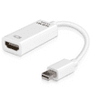 Mini DisplayPort to HDMI Adapter for DELL Latitude E7270 Mini DP to HDMI Adapter Compatible with MacBook Air/Pro, Microsoft Surface Pro/Dock, Projector and More 2-Pack
