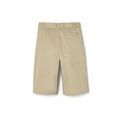 thumbnail image 2 of French Toast Boys School Uniform Adjustable Waist Twill Pleated Short (Little Boys & Big Boys), 2 of 2