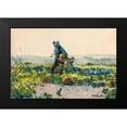 thumbnail image 2 of Homer, Winslow 18x13 Black Modern Framed Museum Art Print Titled - For to Be a Farmers Boy, 2 of 5