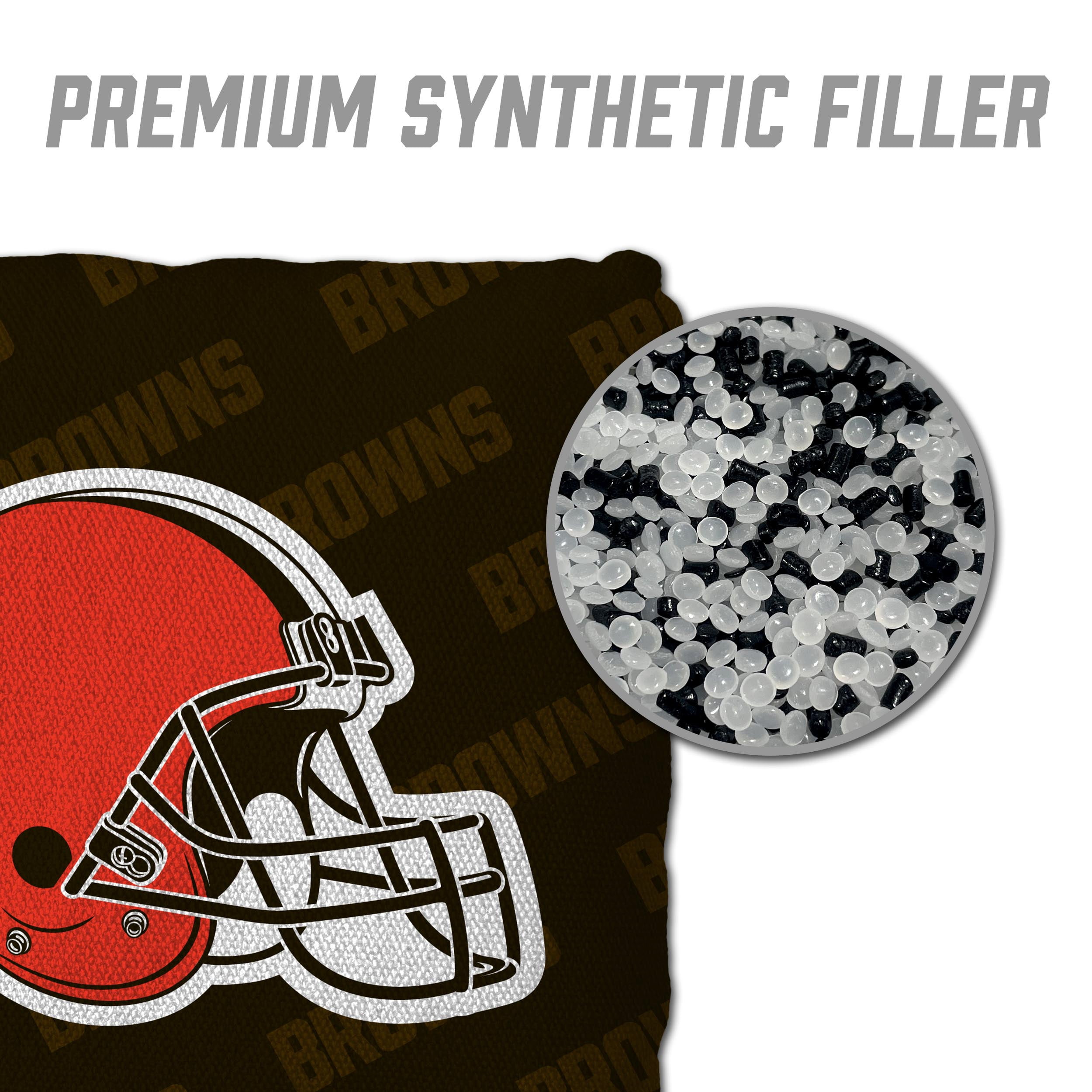 NFL Cleveland Browns Cornhole Bags - 4PK - Brown