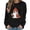 T-Black halloween pullover women, variant on DIOAZUD Halloween Sweatshirts Women Spooky Ghost Print Pullovers Soft Holiday Crewneck Long Sleeve Sweater Tops Halloween Costumes Black S-XXL
