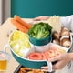 thumbnail image 4 of Contenedor organizador de rejilla de cocina BLESIY Cesta de desagüe de cocina verde, 4 of 8