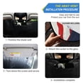 thumbnail image 2 of American Flag Football Car Windshield Sun Shade Reflector Sunshade Foldable for Front Keeps Vehicle Cool, 2 of 8