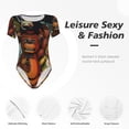 thumbnail image 5 of Lsque Five Nights At Freddy'S Women's Crew Neck Short Sleeve Bodysuit Basic T Shirts Tops Onesie Adult Cute Pajama-XX-Large, 5 of 8