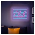 thumbnail image 4 of Letrero De Neón Club Con Luz Regulable Para Bares, Habitaciones, Hoteles, Tiendas, Garajes, Salas De Juegos, Fiestas, Decoración De Pared, 40.6cmx28.9cm, 4 of 7