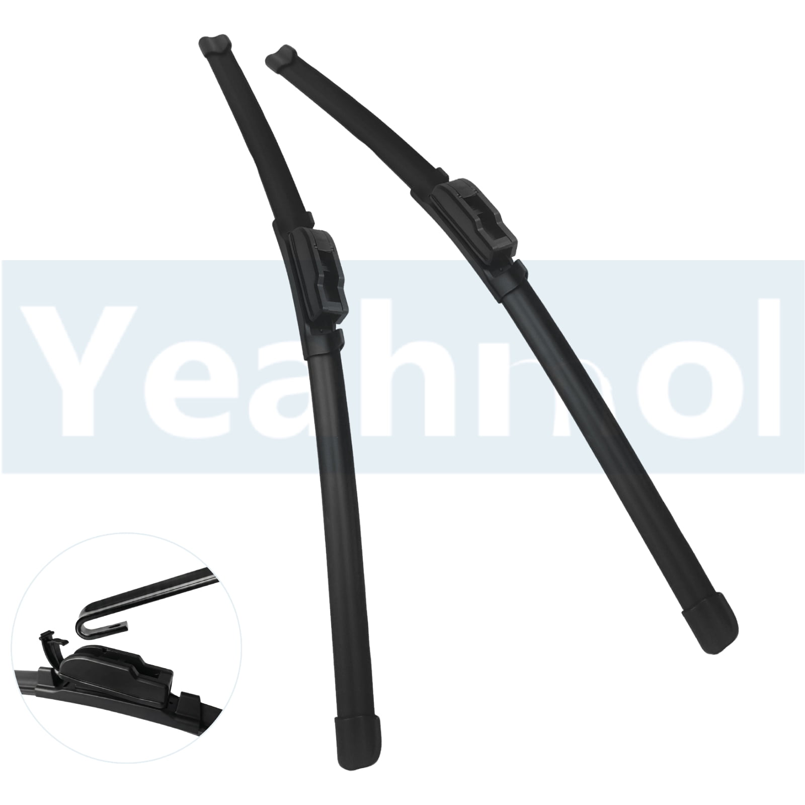 Yeahmol 26" + 21" Front Windshield Wiper Blades Compatible with Ford Explorer 2015, Set of 2, Y29S9R6B