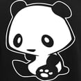 thumbnail image 3 of CafePress - Kawaii Panda Women's Dark Pajamas - Women's Short Sleeve Print T-Shirt and Pants Dark Cotton Pajama Set, 3 of 7