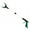 Green, variant on 1Pc Foldable Gripper Extender Hand Tools Litter Reachers Pickers Collapsible Garbage Grabber Pick Up Tools Grabbers