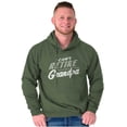 thumbnail image 4 of Can't Retire Full Time Grandpa Funny Hoodie Hooded Sweatshirt Men Brisco Brands L, 4 of 6