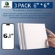 thumbnail image 3 of Marie's 3 Packs Stretched Canvas With 6x6",8x8",12x12",12x16", And 16x20", Primed White Canvas Art Supplies For Acrylic, Oil, Acrylic Pouring Painting, Perfect For Kids, Students, & Professionals, 3 of 5