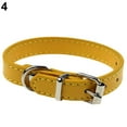 thumbnail image 2 of Faux Cuir Couleur Pure Mignon Chien Chat Chiot Col Boucle Réglable, 2 of 10