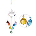 thumbnail image 2 of Bola de iluminación colorida de Bauhinia con forma de luna, colgante de cristal para exteriores, colgante decorativo para jardín, artículos colgantes, 2 of 6