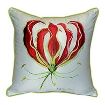 Red Lily Large Indoor/Outdoor Pillow 18x18