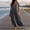 a_Gray, variant on LVHAOGJOB Long Dresses for Women with Pockets Short Sleeve Maxi Dress Crew Neck Summer Cotton Linen Flowy Solid Color Mujers Sundress