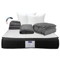 thumbnail image 1 of Colchon Legan King Size+Almohada Royal Twin+Protector Lux+Sabanas Royal+Edredon Homy, 1 of 8