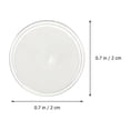 thumbnail image 4 of Adhesive Ceiling Hook 2cm Mini Clear Hooks (50pcs), 4 of 7