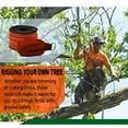 thumbnail image 2 of Forester Arborist 3/16 in x 166 ft Orange 100% Polyester Slick Throw Rope, 2 Piece, 2 of 6